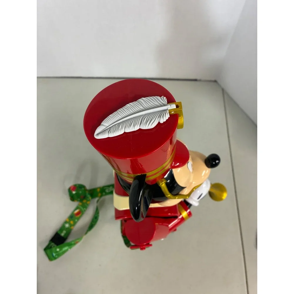 Disney Parks Mickey Mouse Nutcracker Toy Soldier‎ Christmas Popcorn Bucket